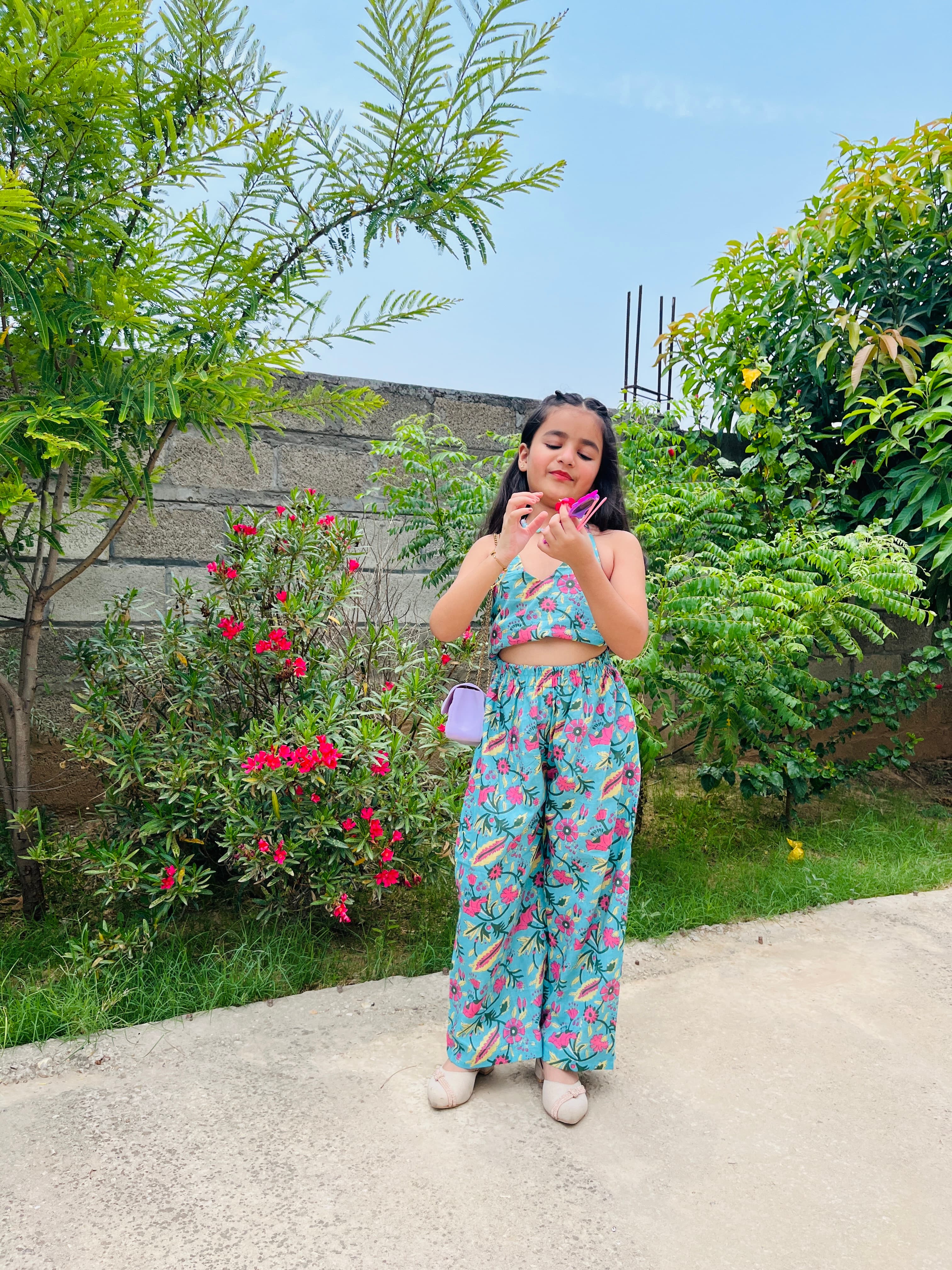 Gul – Kids Halter Co-ord Set